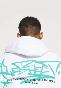 YOURTURN Unisex - Felpa Con Cappuccio - White -Negozio Online Yourturn Italia 0195171759304120863fa9e5d52b8a9e