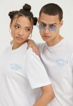 YOURTURN UnisexT-Shirt Con StampaWhite Uomo T-shirt E Polo YO12100MM-A11 -Negozio Online Yourturn Italia 0349b2cb568c4a2baa237f4faf6d6cbd