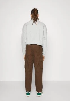 YOURTURN Unisex - Pantaloni Cargo - Brown -Negozio Online Yourturn Italia 0805c6c9c96643c784005d382ad298d2