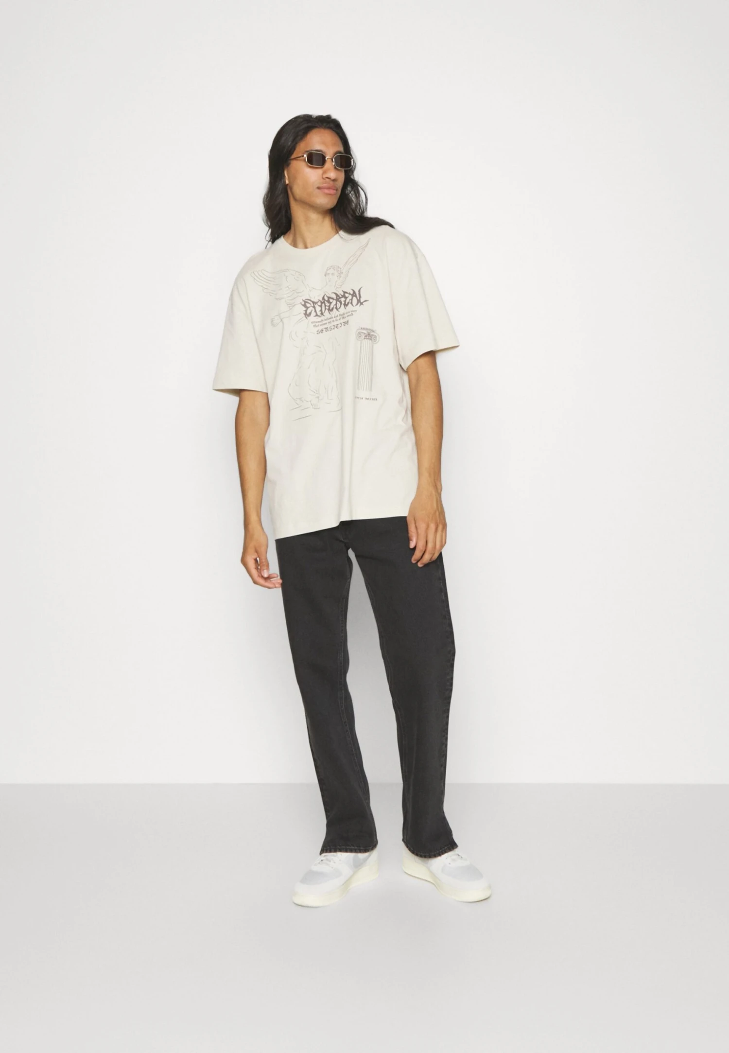 YOURTURN UnisexT-Shirt Con StampaBeige Donna T-shirt E Top YO121012S-B11 4 YOURTURN UnisexT-Shirt Con StampaBeige Donna T-shirt E Top YO121012S-B11 - immagine 2