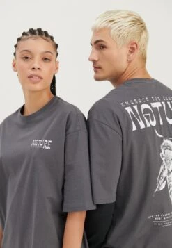 YOURTURN UnisexT-Shirt Con StampaDark Grey Donna T-shirt E Top YO1210179-C11 -Negozio Online Yourturn Italia 0e18b67eeb004dd7a7ae28aac7659132