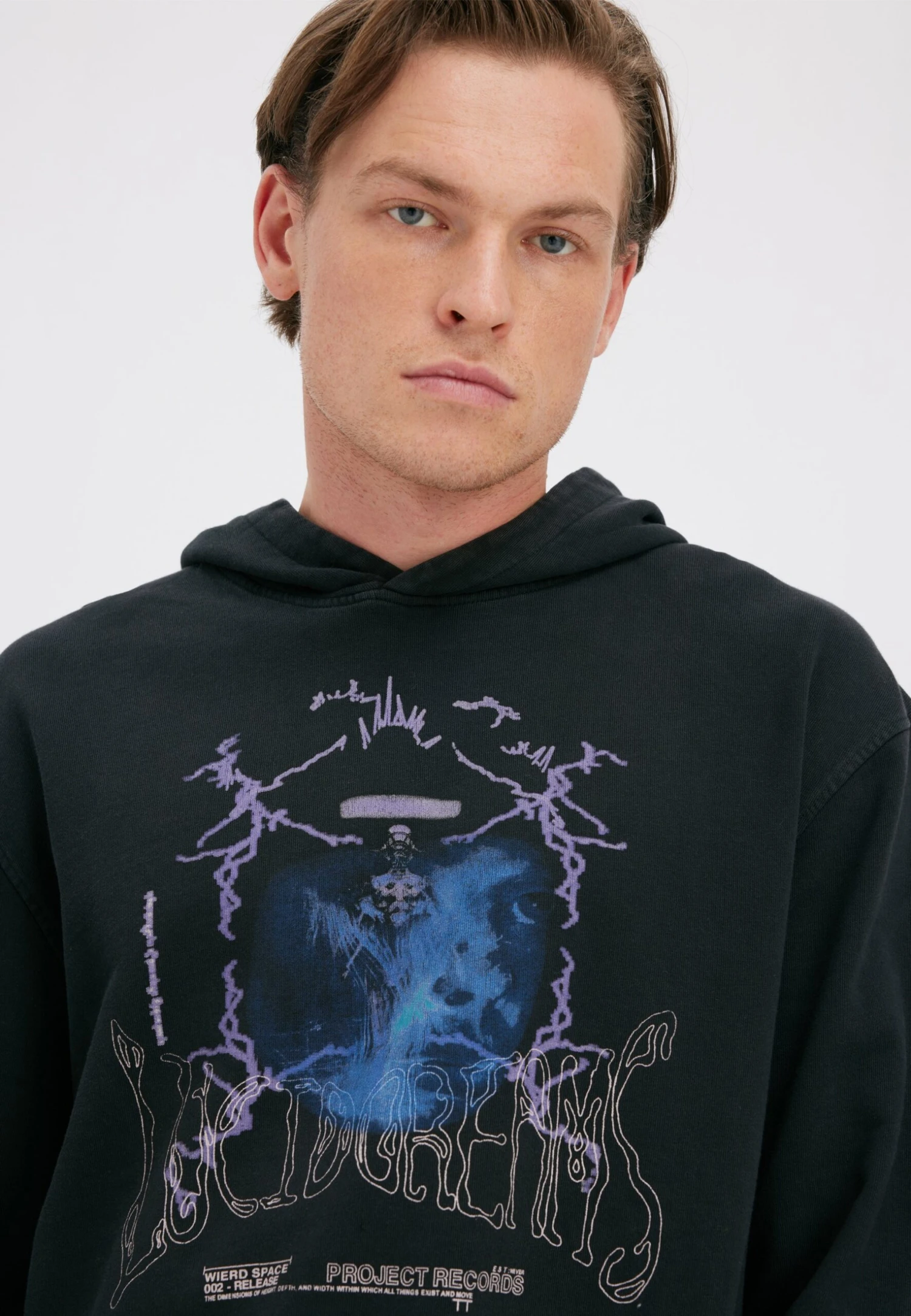 YOURTURN UnisexFelpa Con CappuccioBlack Donna Felpe YO121011S-Q11 7 YOURTURN UnisexFelpa Con CappuccioBlack Donna Felpe YO121011S-Q11 - immagine 5