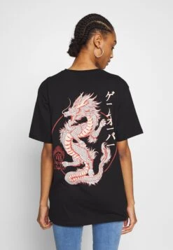 YOURTURN UnisexT-Shirt Con StampaBlack Donna T-shirt E Top YO121000A-Q11 -Negozio Online Yourturn Italia 1136184fc3554ae2b3b6e9a2007798a3