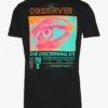 YOURTURN Unisex Observer T-Shirt Con StampaBlack Donna T-shirt E Top YO1210036-Q11 -Negozio Online Yourturn Italia 1342160b95eb45c08c4837ca36ae911a