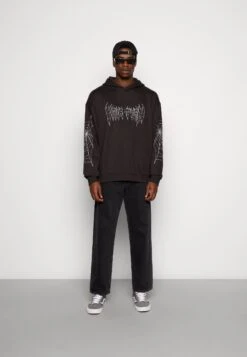 YOURTURN Spiderweb UnisexFelpa Con CappuccioBlack Donna Felpe YO12100TW-Q11 -Negozio Online Yourturn Italia 144b1e836e5c4a2e84b792b16df1cbbd