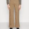 YOURTURN Corduroy Wide Leg - Pantaloni - Tan -Negozio Online Yourturn Italia 1989d8e5317d4e2cad0411f557c476fd