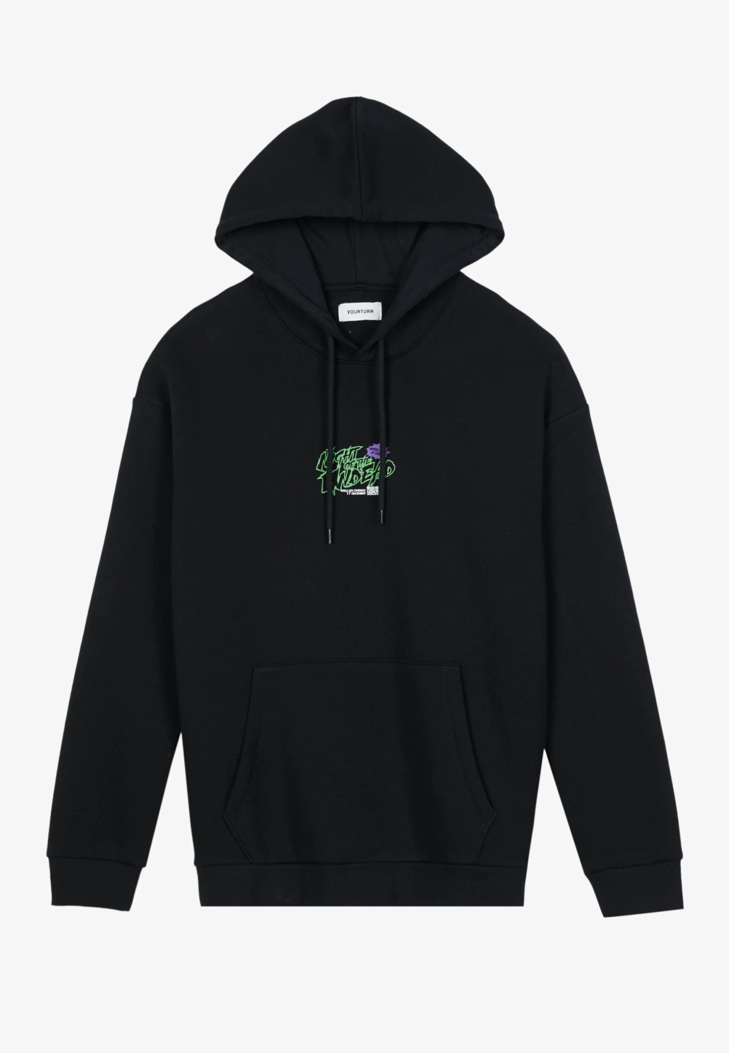 YOURTURN UnisexFelpaBlack Donna Felpe YO1210165-Q11 6 YOURTURN UnisexFelpaBlack Donna Felpe YO1210165-Q11 - immagine 4