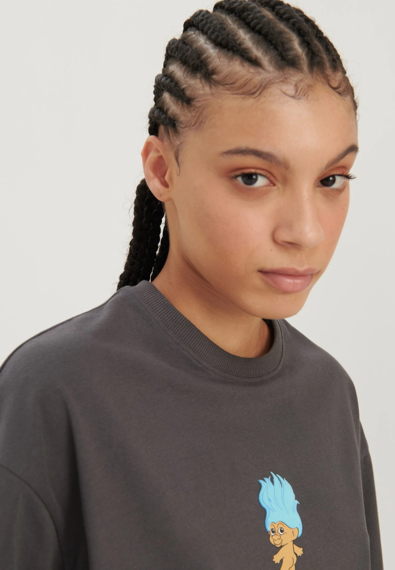 YOURTURN T-Shirt Con Stampa - Dark Grey 8 YOURTURN T-Shirt Con Stampa - Dark Grey - immagine 6