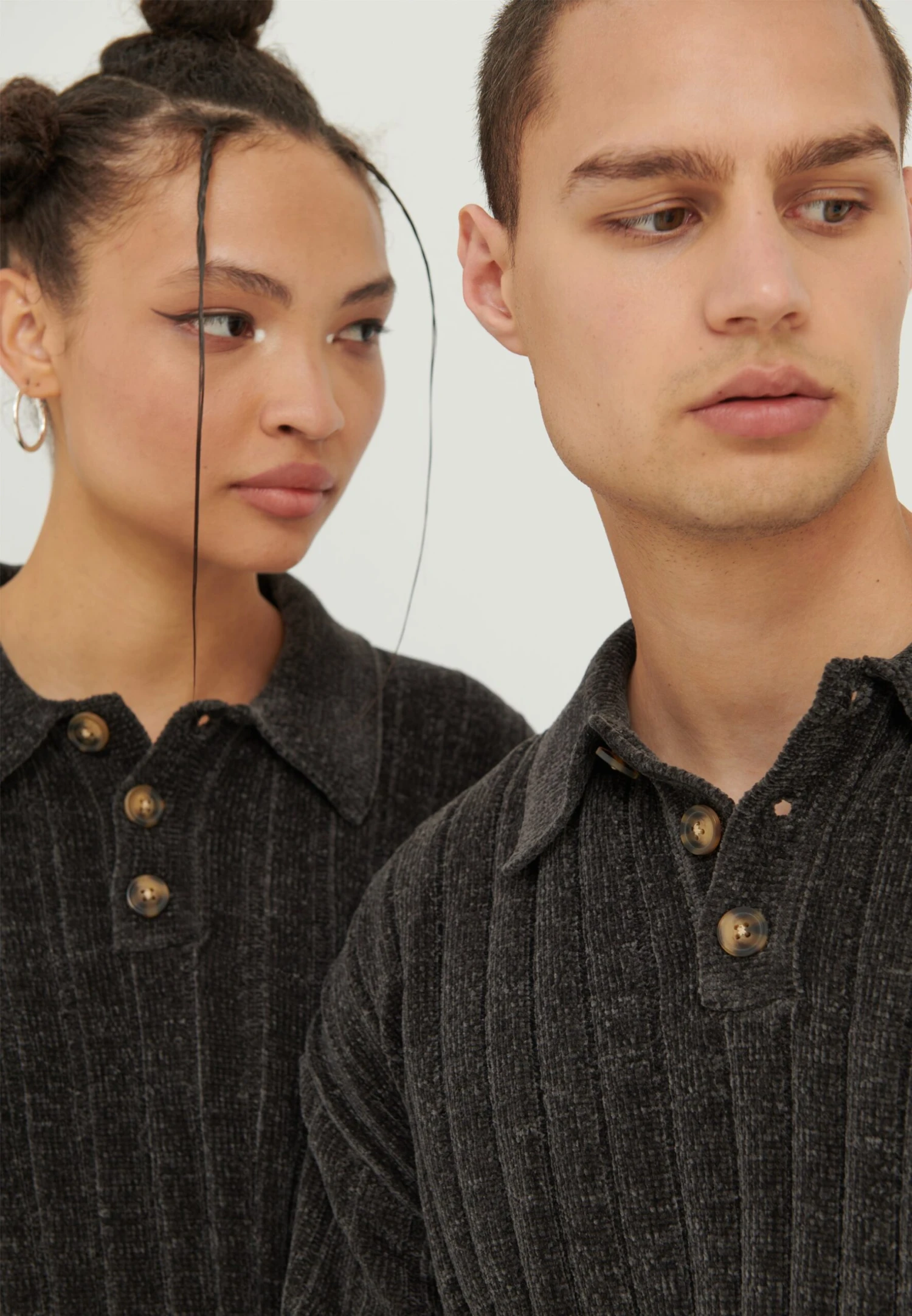 YOURTURN Unisex - Maglione - Grey 7 YOURTURN Unisex - Maglione - Grey - immagine 5