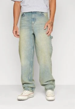 YOURTURN Wide Leg Unisex- Jeans Baggy - Blue Denim