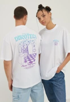 YOURTURN UnisexT-Shirt Con StampaWhite Donna T-shirt E Top YO1210102-A11