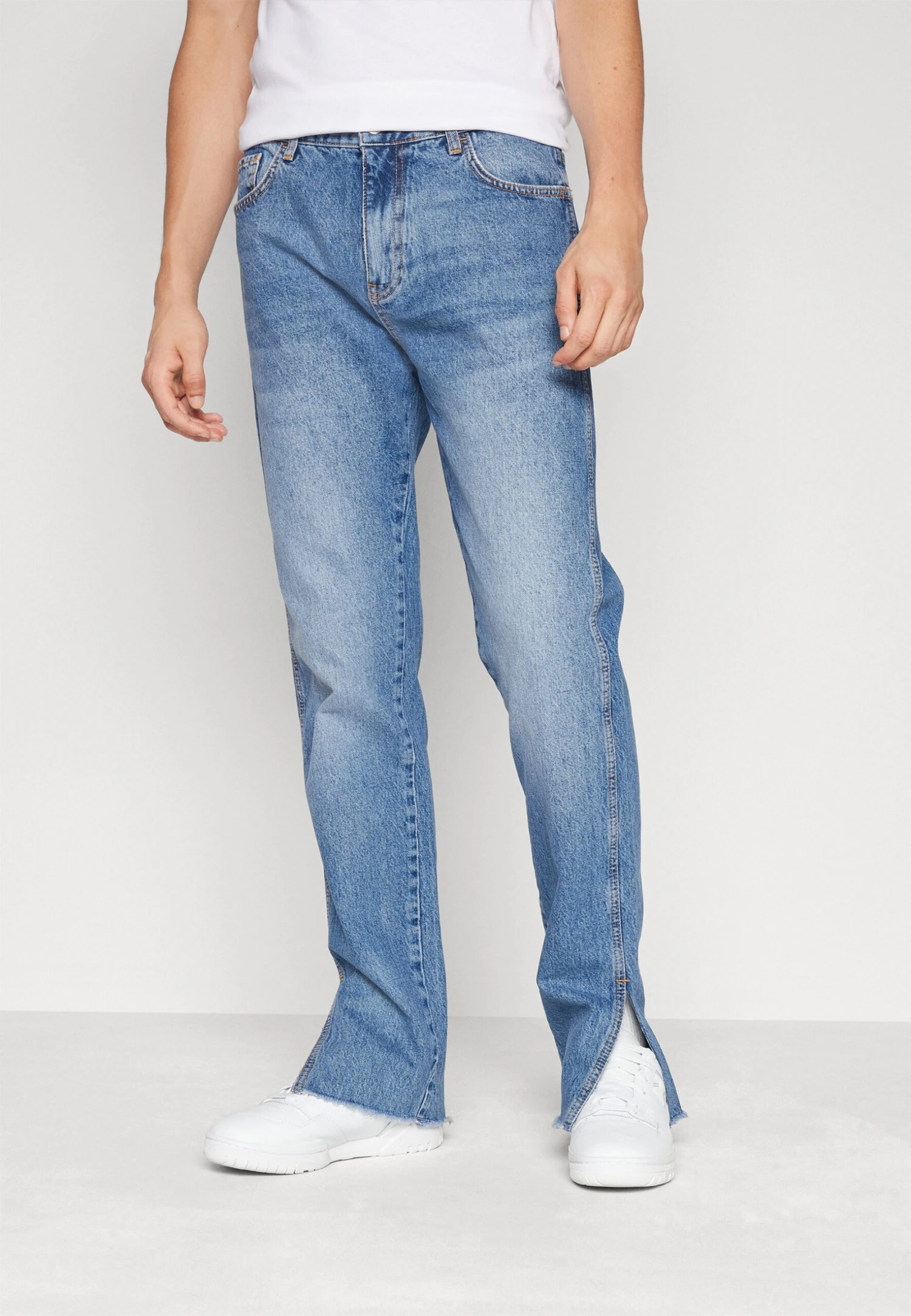 YOURTURN Slim Straight Fit Unisex Jeans A SigarettaLight Blue Denim Donna Jeans YO121014L-K11 3 YOURTURN Slim Straight Fit Unisex Jeans A SigarettaLight Blue Denim Donna Jeans YO121014L-K11