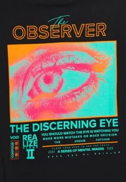 YOURTURN Unisex Observer T-Shirt Con StampaBlack Donna T-shirt E Top YO1210036-Q11 -Negozio Online Yourturn Italia 2f10caddf93c4f93970871184d5087d9