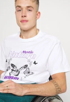 YOURTURN UnisexT-Shirt Con StampaWhite Donna T-shirt E Top YO12100OT-A11 -Negozio Online Yourturn Italia 2f6a23f3f3d94e808445b841839ceabd