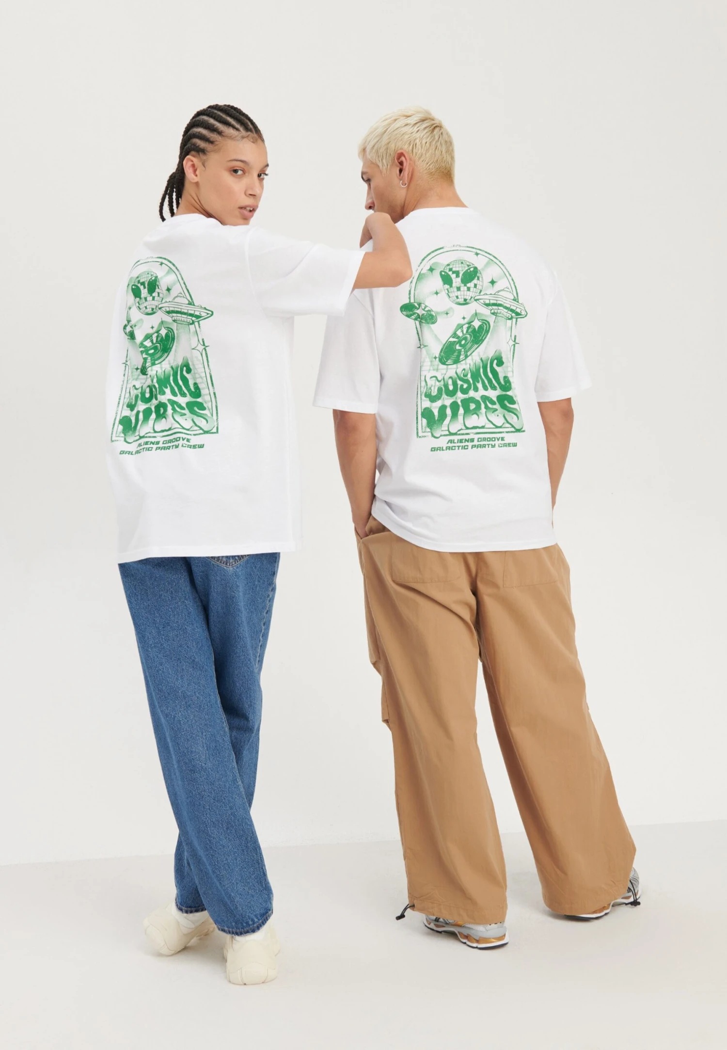 YOURTURN UnisexT-Shirt Con StampaWhite Uomo T-shirt E Polo YO121015Q-A11 4 YOURTURN UnisexT-Shirt Con StampaWhite Uomo T-shirt E Polo YO121015Q-A11 - immagine 2