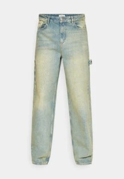 YOURTURN Wide Leg Unisex- Jeans Baggy - Blue Denim -Negozio Online Yourturn Italia 349c977eb1144c26bfa187f0312b54b9