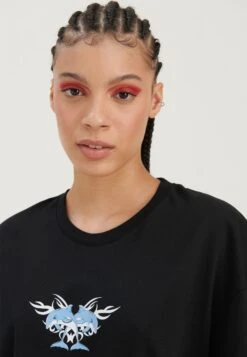 YOURTURN UnisexT-Shirt Con StampaBlack Donna T-shirt E Top YO121014G-Q11 -Negozio Online Yourturn Italia 3a5d711eea15492a9ef2bdb38dc8a7bb