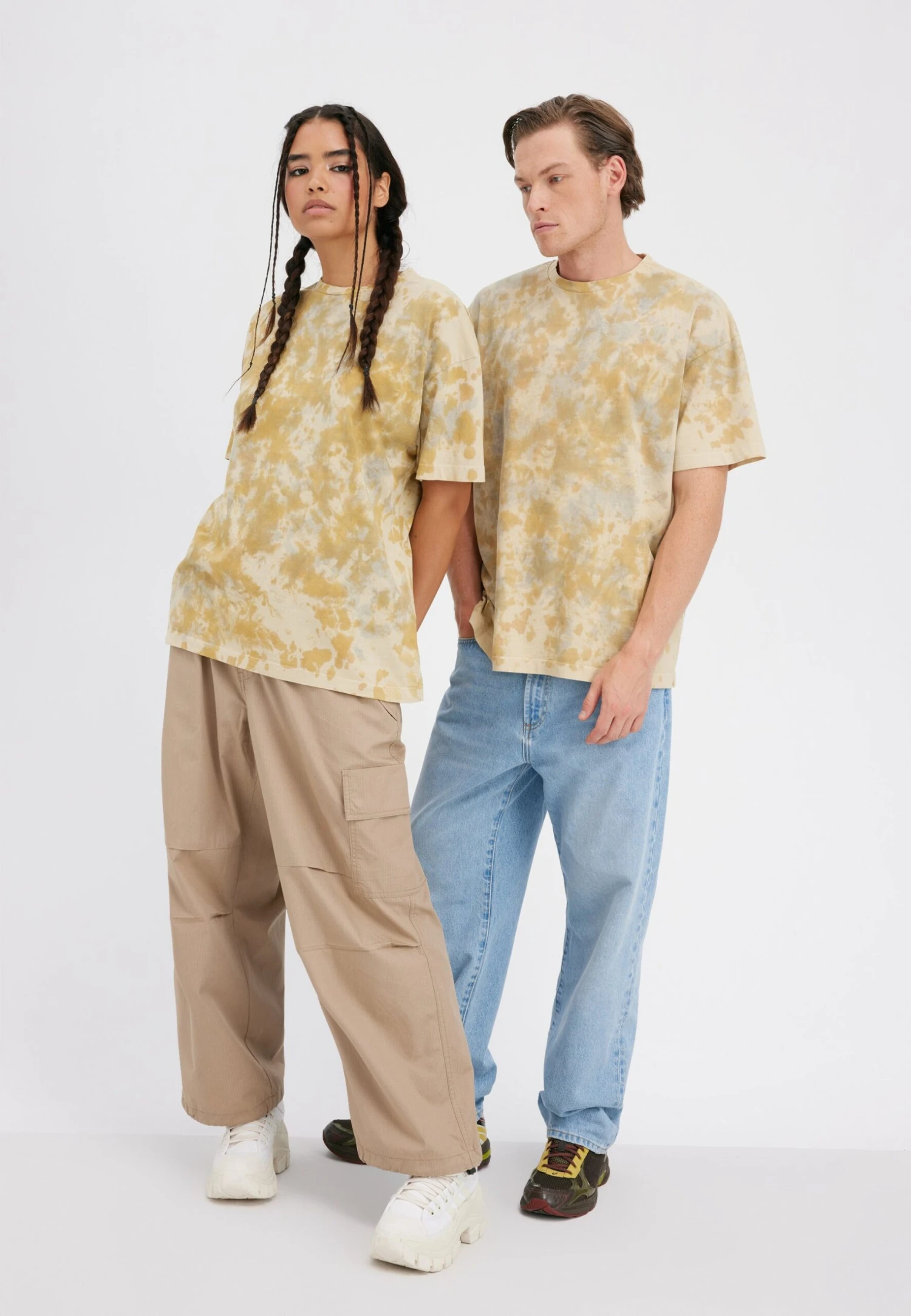 YOURTURN UnisexT-Shirt Con StampaBlue / Brown Donna T-shirt E Top YO122O0SW-K11 4 YOURTURN UnisexT-Shirt Con StampaBlue / Brown Donna T-shirt E Top YO122O0SW-K11 - immagine 2