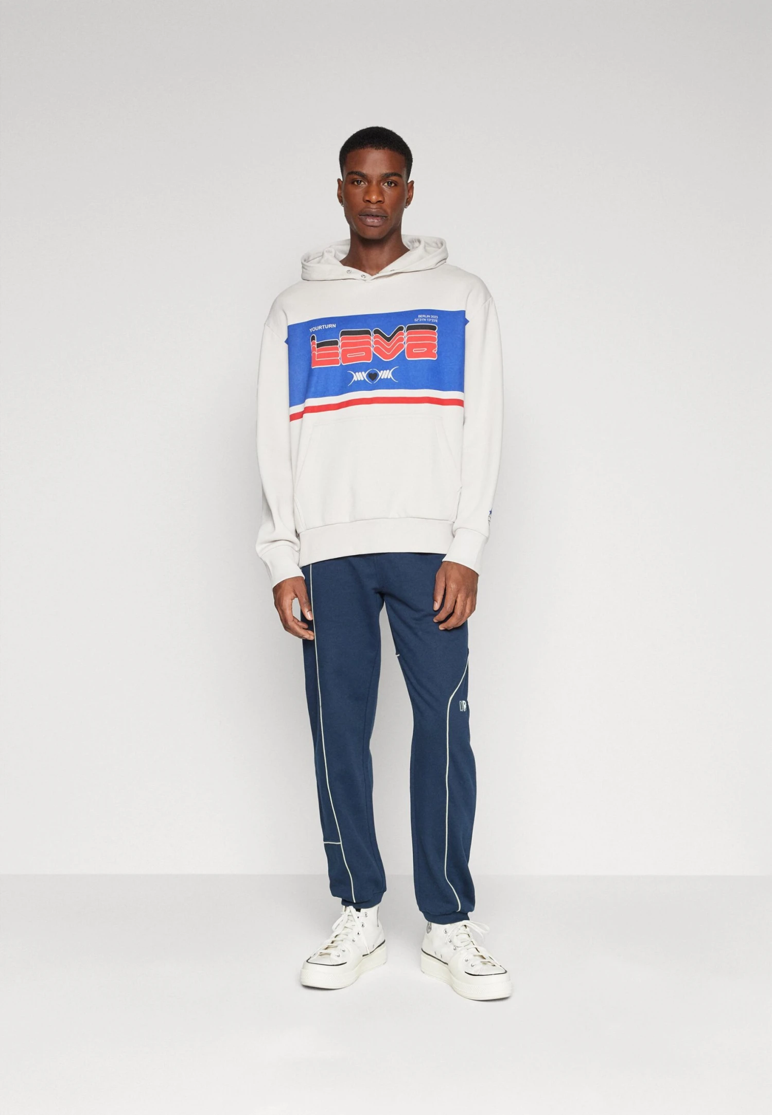 YOURTURN Love Hoodie UnisexFelpaOff-White Donna Felpe YO1210140-A11 4 YOURTURN Love Hoodie UnisexFelpaOff-White Donna Felpe YO1210140-A11 - immagine 2