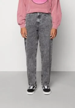 YOURTURN Wide Leg Unisex- Jeans Baggy - Black