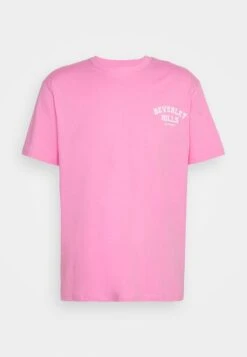 YOURTURN Unisex - T-Shirt Con Stampa - Pink