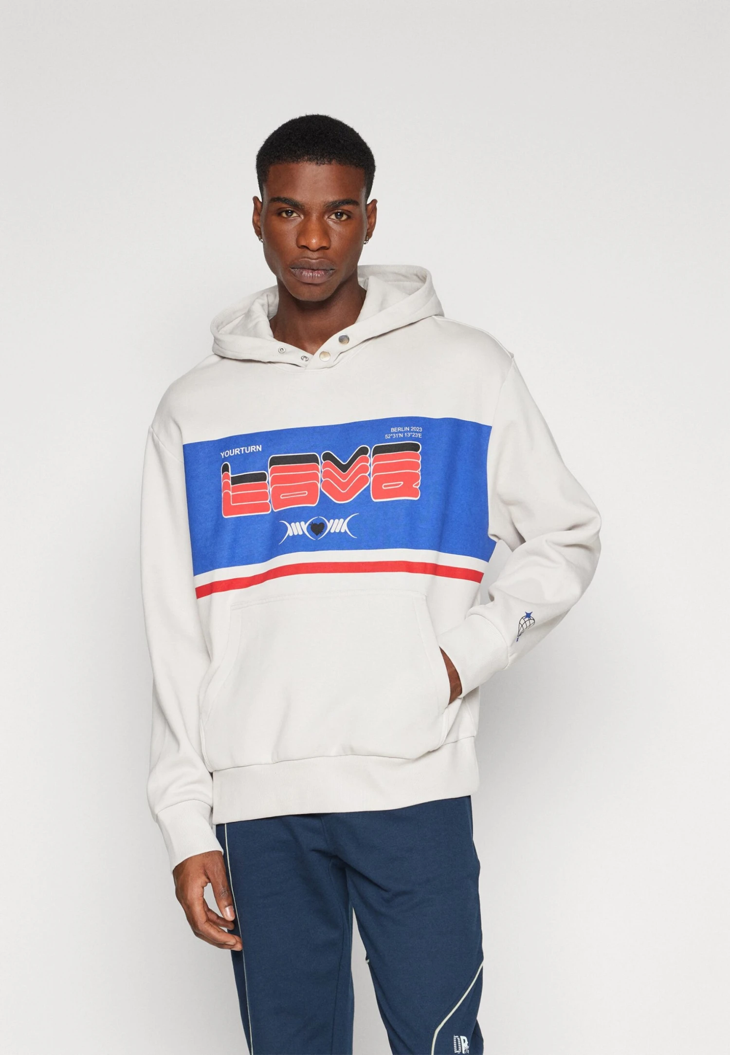 YOURTURN Love Hoodie UnisexFelpaOff-White Donna Felpe YO1210140-A11 3 YOURTURN Love Hoodie UnisexFelpaOff-White Donna Felpe YO1210140-A11