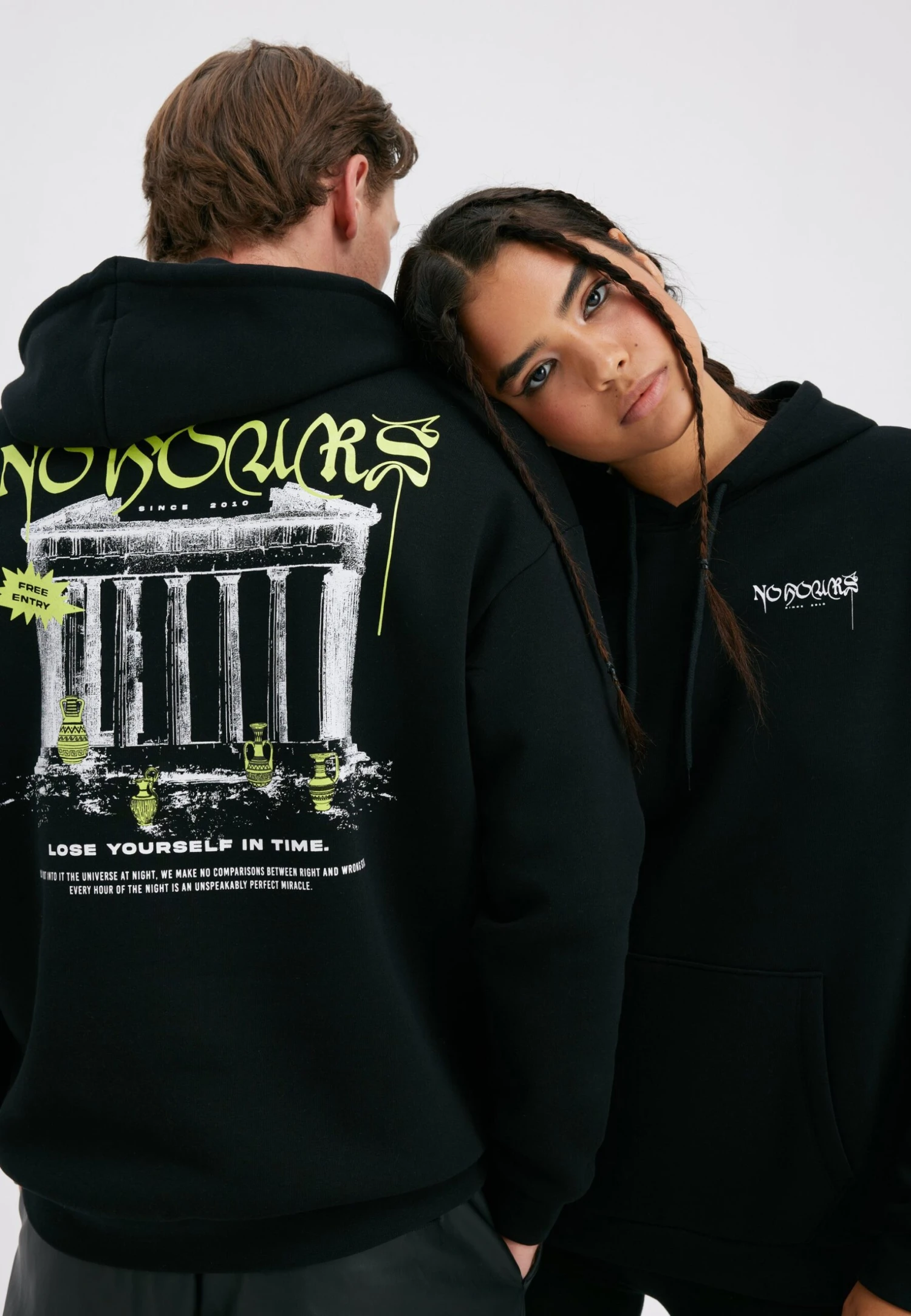 YOURTURN UnisexFelpa Con CappuccioBlack Uomo Maglieria E Felpe YO121016G-Q11 3 YOURTURN UnisexFelpa Con CappuccioBlack Uomo Maglieria E Felpe YO121016G-Q11