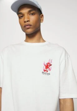 YOURTURN UnisexT-Shirt Con StampaWhite Donna T-shirt E Top YO121011L-A11 -Negozio Online Yourturn Italia 649b570c0ad04bb581d4e8cd0093016d