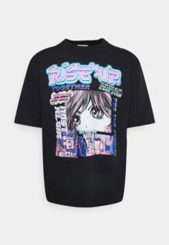 YOURTURN UnisexT-Shirt Con StampaBlack Donna T-shirt E Top YO12100R7-Q11