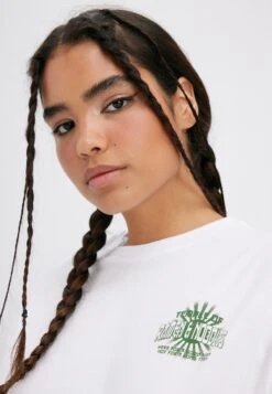 YOURTURN UnisexT-Shirt Con StampaWhite Donna T-shirt E Top YO121015O-A11 -Negozio Online Yourturn Italia 70387138063c49ffb486f459db057ebd