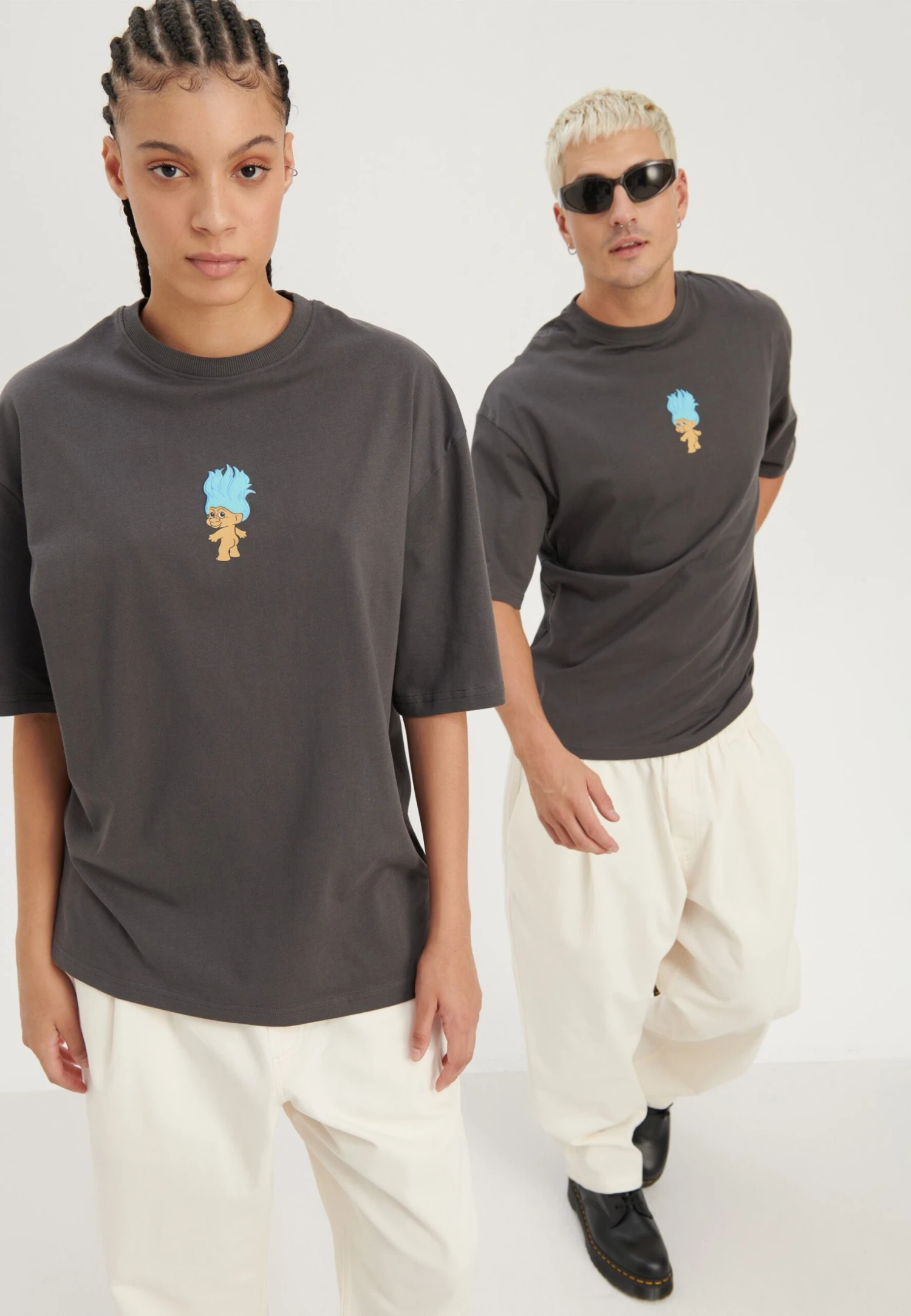 YOURTURN T-Shirt Con Stampa - Dark Grey 3 YOURTURN T-Shirt Con Stampa - Dark Grey