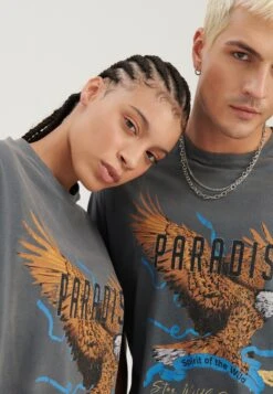 YOURTURN UnisexT-Shirt Con StampaMottled Black Uomo T-shirt E Polo YO121017C-Q11 -Negozio Online Yourturn Italia 7d8c7de503134d3b8ebcf5dd87b84b6d