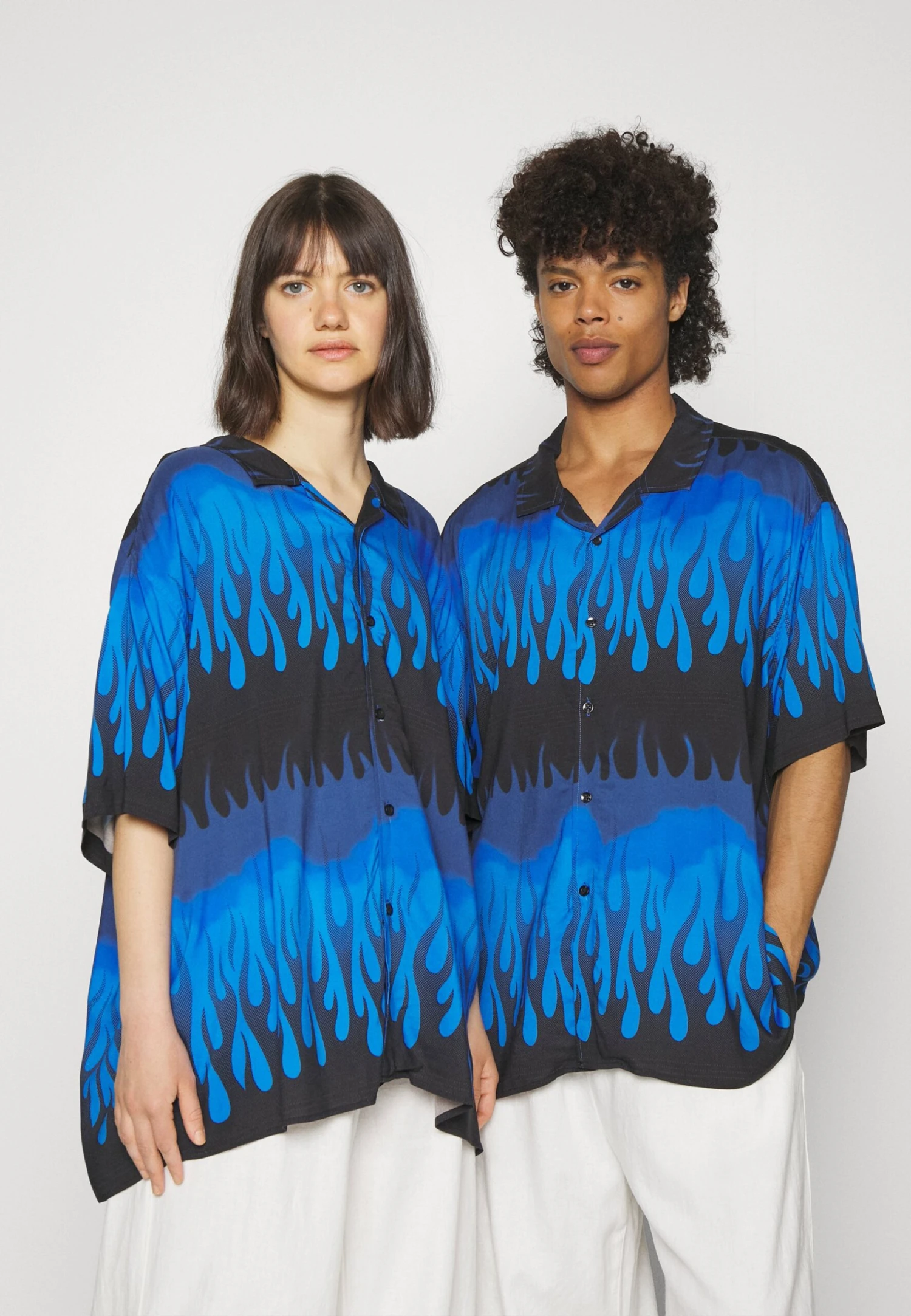 YOURTURN Unisex - Camicia - Blue 3 YOURTURN Unisex - Camicia - Blue