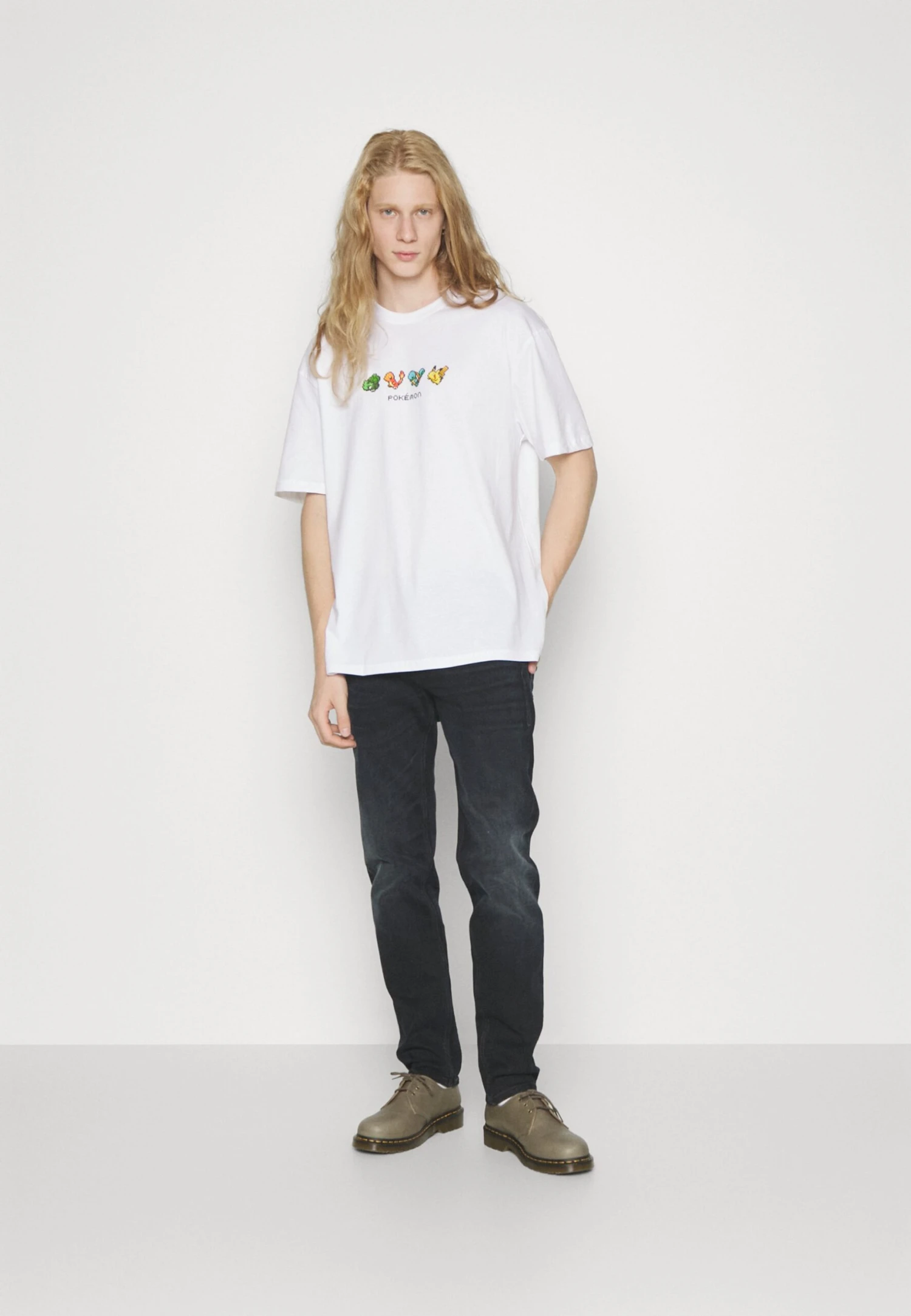 YOURTURN Pokemon Pikachu UnisexT-Shirt Con StampaWhite Donna T-shirt E Top YO1210175-A11 4 YOURTURN Pokemon Pikachu UnisexT-Shirt Con StampaWhite Donna T-shirt E Top YO1210175-A11 - immagine 2