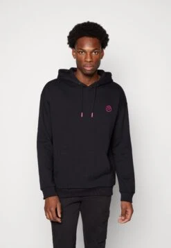 YOURTURN Embroidered Text Hoodie UnisexFelpa Con CappuccioBlack Uomo Maglieria E Felpe YO122S0E4-Q11 -Negozio Online Yourturn Italia 831f28d556604900b99533bf068001a6