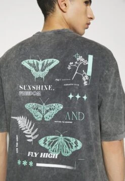 YOURTURN UnisexT-Shirt Con StampaMottled Black Uomo T-shirt E Polo YO1210126-Q11 -Negozio Online Yourturn Italia 85777c824c2640959cc9b8fb1bb33069