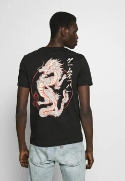 Negozio Online Yourturn Italia 33 YOURTURN UnisexT-Shirt Con StampaBlack Donna T-shirt E Top YO121000A-Q11