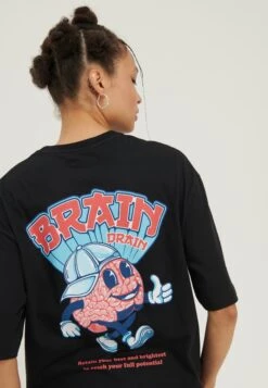 YOURTURN UnisexT-Shirt Con StampaBlack Uomo T-shirt E Polo YO121010B-Q11 -Negozio Online Yourturn Italia 8af21b129bac4201bbbd640abdac5c66