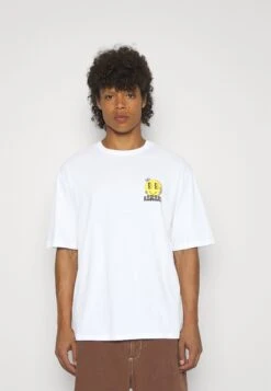 Negozio Online Yourturn Italia 25 YOURTURN UnisexT-Shirt Con StampaWhite Donna T-shirt E Top YO1210119-A11