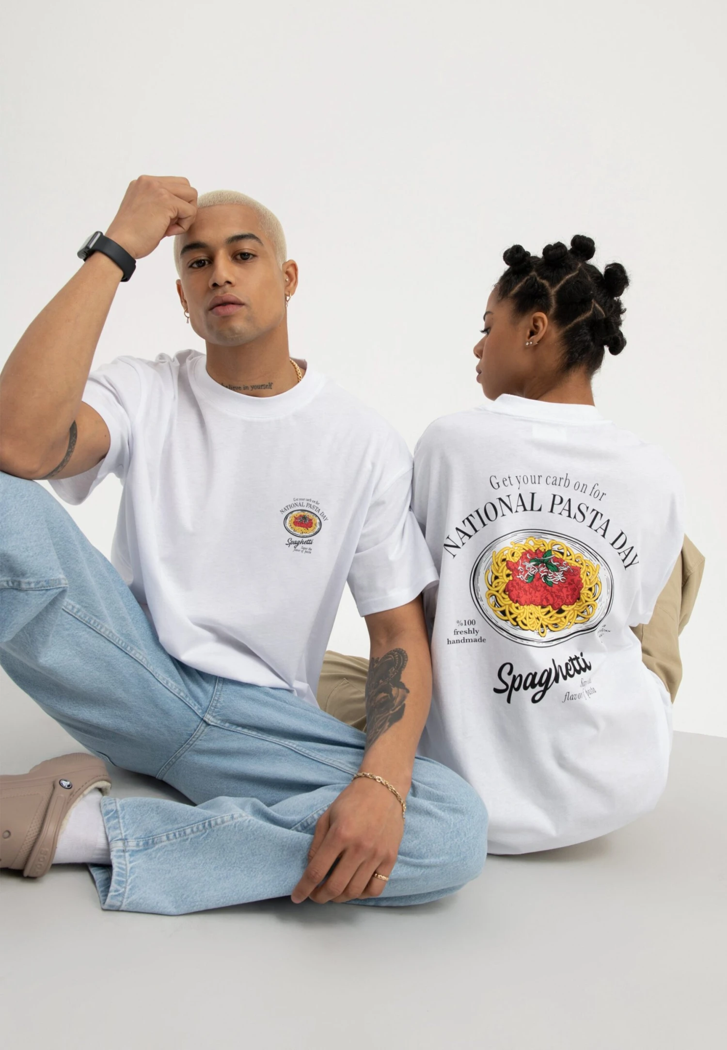 YOURTURN UnisexT-Shirt Con StampaWhite Uomo T-shirt E Polo YO1210108-A11 6 YOURTURN UnisexT-Shirt Con StampaWhite Uomo T-shirt E Polo YO1210108-A11 - immagine 4