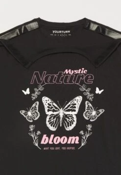 YOURTURN UnisexT-Shirt Con StampaBlack Uomo T-shirt E Polo YO12100OT-Q11 -Negozio Online Yourturn Italia 90406e9ff02f4fe8b3c1905ab67cff46