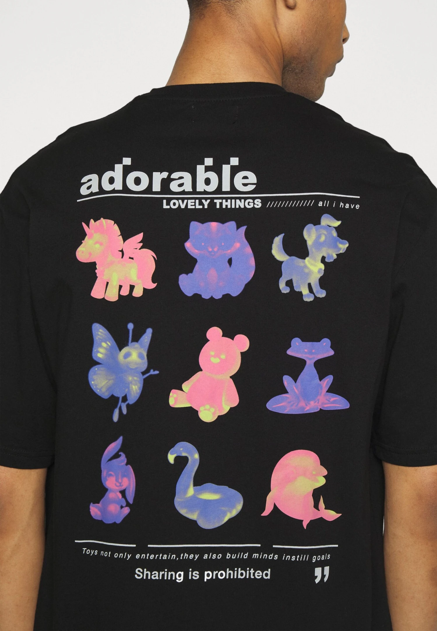 YOURTURN UnisexT-Shirt Con StampaBlack Donna T-shirt E Top YO12100YV-Q11 8 YOURTURN UnisexT-Shirt Con StampaBlack Donna T-shirt E Top YO12100YV-Q11 - immagine 6