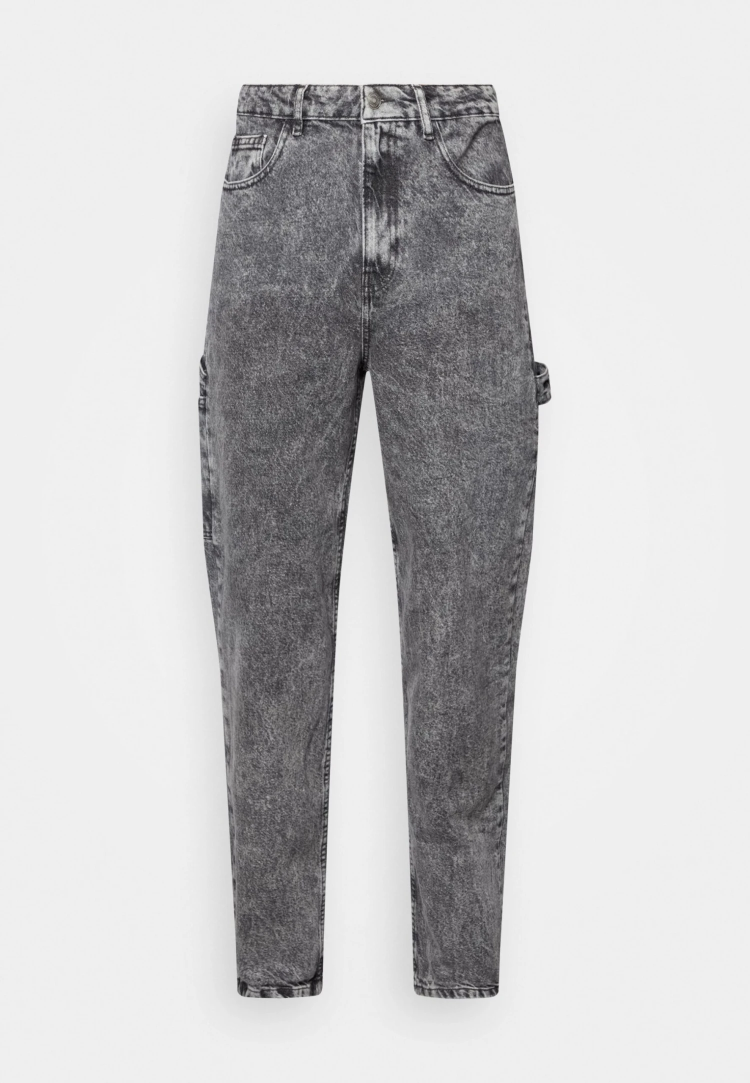 YOURTURN Wide Leg Unisex- Jeans Baggy - Black 7 YOURTURN Wide Leg Unisex- Jeans Baggy - Black - immagine 5