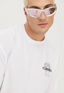 YOURTURN UnisexT-Shirt Con StampaWhite Donna T-shirt E Top YO121015T-A11 -Negozio Online Yourturn Italia 979635b008454c5da06fd4e261dd2d07