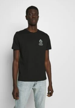 YOURTURN UnisexT-Shirt Con StampaBlack Donna T-shirt E Top YO121000A-Q11 -Negozio Online Yourturn Italia 9858915ab8d54b5bb148fdcf400e42ff