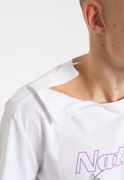 YOURTURN UnisexT-Shirt Con StampaWhite Donna T-shirt E Top YO12100OT-A11 -Negozio Online Yourturn Italia 98f5dec453944b96a7fad55c2d511a22