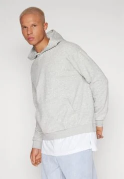 YOURTURN Hoodie Hybrid UnisexFelpaMottled Light Grey Donna Felpe YO121014D-C11 -Negozio Online Yourturn Italia 9ffd002da16b413fa3f409e95b747c88