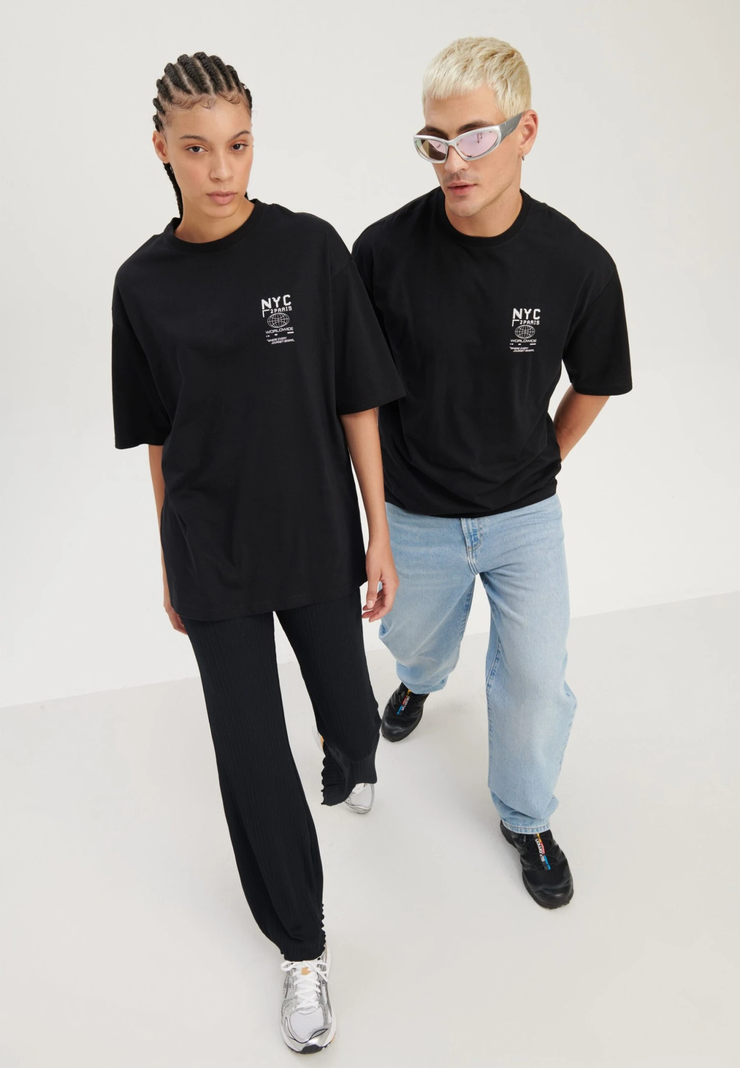 YOURTURN UnisexT-Shirt Con StampaBlack Uomo T-shirt E Polo YO121015S-Q11 4 YOURTURN UnisexT-Shirt Con StampaBlack Uomo T-shirt E Polo YO121015S-Q11 - immagine 2