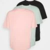 YOURTURN 3Pack UnisexT-Shirt BasicBlack/Pink/Green Uomo T-shirt E Polo YO12100DJ-Q11 -Negozio Online Yourturn Italia a17276a3184f447792f5b2aa77fa9fb9