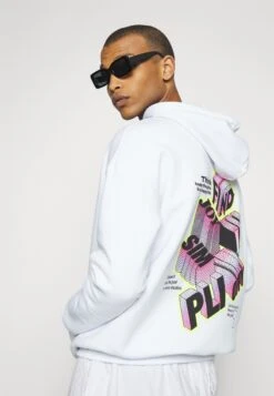 YOURTURN LettersFelpa Con CappuccioWhite Uomo Maglieria E Felpe YO1210113-A11 -Negozio Online Yourturn Italia a58c01a3c47f4d0e9a548de8e64cf031